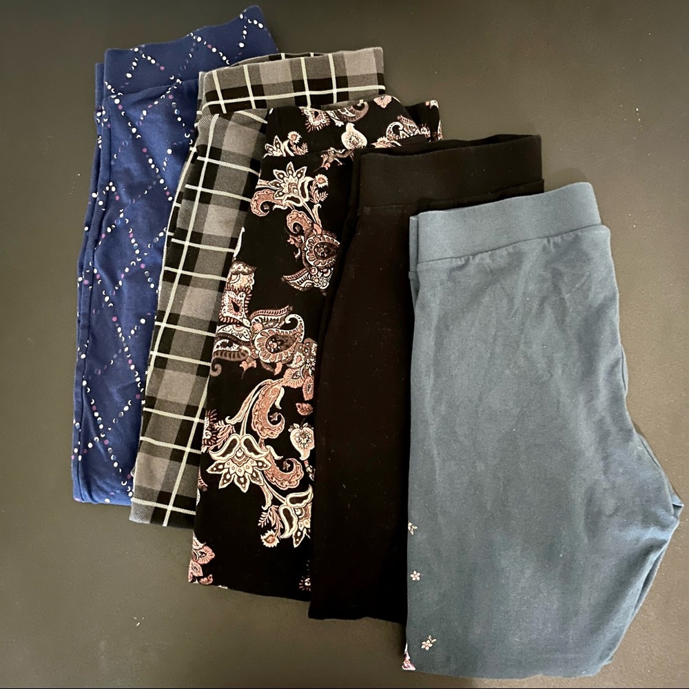 BUNDLE Torrid cotton capri leggings 1XL